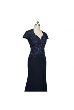 Mermaid Beaded Lace Long Mother of the Bride Dresses 702177