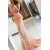 Long Pink Mermaid Lace Long Sleeves Mother of the Bride Dresses 702187