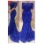 Mermaid Off the Shoulder Royal Blue Lace Long Mother of the Bride Dresses 702191