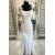 Long White Mermaid Prom Dresses 801137