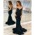Sparkly Dark Green Sequins Mermaid Sweetheart Long Prom Dresses 801193