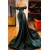 Mermaid Dark Green Long Prom Dresses 801201