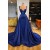 Royal Blue Long Prom Dresses Formal Evening Dresses 801232