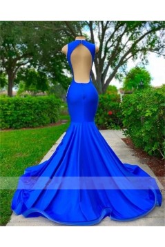 Mermaid Beaded Lace Long Prom Dresses 801381