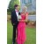 Long Fuchsia Tulle Prom Dresses 801387
