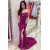 Mermaid Spaghetti Straps Sequins Long Prom Dresses 801426