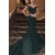 Long Green Mermaid Off the Shoulder Prom Dresses 801441