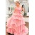 Long Pink Strapless Prom Dresses 801518