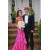 Long Pink Sweetheart Prom Dresses 801582