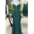 Long Green Sparkle Sequins Spaghetti Straps Prom Dresses 801585