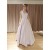 Long Satin V Neck Prom Dresses Formal Evening Gowns 901126