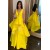 Long Yellow Prom Dress Formal Evening Gowns 901147
