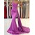 Mermaid One Shoulder Long Prom Dress Formal Evening Gowns 901251
