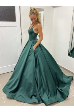 A-Line Long Prom Dress Formal Evening Gowns 901255