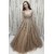 A-Line Off the Shoulder Lace and Tulle Prom Dress Formal Evening Gowns 901279