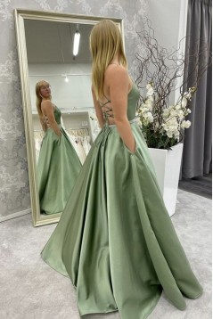 A-Line Long Prom Dress Formal Evening Gowns 901284