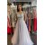 A-Line Lace and Tulle Long Prom Dress Formal Evening Gowns 901299