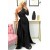 Long Black Mermaid One Shoulder Prom Dress Formal Evening Gowns 901303