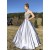 A-Line Long Satin Beaded Prom Dress Formal Evening Gowns 901321