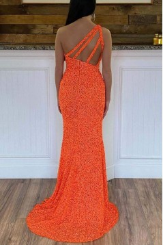Elegant Sheath Sparkle Sequin Prom Dress Formal Evening Gowns 901384
