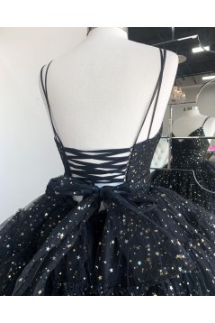 High Low Sparkle Tulle Prom Dress Formal Evening Gowns 901401