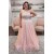 A-Line One Shoulder Lace Prom Dress Formal Evening Gowns 901451