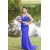 Long Royal Blue Lace Prom Dress Formal Evening Gowns 901478
