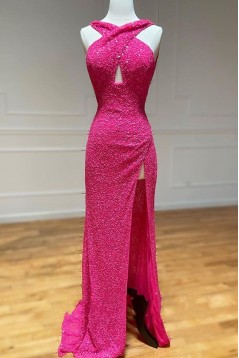 Long Sequin Prom Dress Formal Evening Gowns 901483