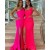 Elegant One Shoulder Long Prom Dress Formal Evening Gowns 901503
