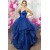 Long Royal Blue Sparkle Prom Dresses Formal Evening Gowns 901538