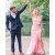 Long Pink Two Pieces Prom Dresses Formal Evening Gowns 901540