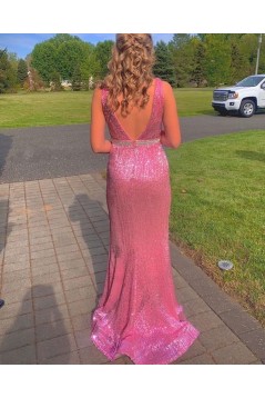 Mermaid Sparkle Long Prom Dresses Formal Evening Gowns 901548