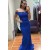 Long Royal Blue Mermaid Prom Dresses Formal Evening Gowns 901570