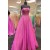 A-Line Strapless Sparkle Prom Dresses Formal Evening Gowns 901604