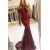 Long Sleeves Mermaid Lace Prom Dresses Formal Evening Gowns 901611