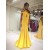Long Yellow Mermaid Prom Dresses Formal Evening Gowns 901624