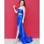 Long Royal Blue Two Pieces Prom Dresses Formal Evening Gowns 901643