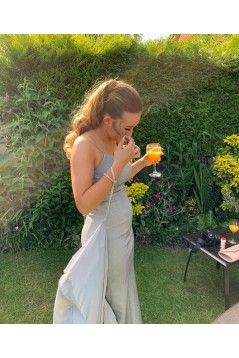 Simple Long Mermaid Prom Dresses Formal Evening Gowns 901651