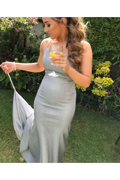 Simple Long Mermaid Prom Dresses Formal Evening Gowns 901651