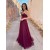 Long Grape Purple Prom Dresses Formal Evening Gowns 901662