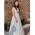 A-Line Lace Long Prom Dresses Formal Evening Gowns 901681
