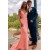 Elegant Long Pink Prom Dresses Formal Evening Gowns 901703