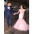 Long Pink Mermaid Prom Dresses Formal Evening Gowns 901743