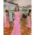 Long Pink Sparkle Sequins Prom Dresses Formal Evening Gowns 901769