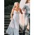Long Silver Sequin Spaghetti Prom Dresses Formal Evening Gowns 901821