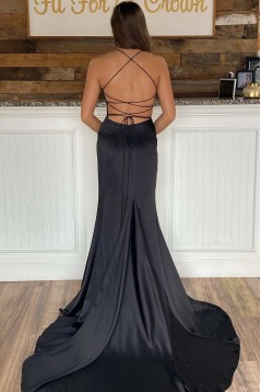Elegant Long Black Prom Dresses Formal Evening Gowns 901845
