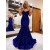 Trumpet/Mermaid Sweetheart Sleeveless Prom Dresses Formal Evening Gowns 901864