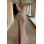 Elegant Mermaid Sequins Long Prom Dresses Formal Evening Dresses with Slit 901887