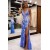 Elegant Mermaid V Neck Lace Long Prom Dresses Formal Evening Dresses 901909