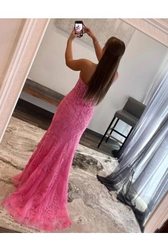 Mermaid Lace Sweetheart Long Prom Dresses Formal Evening Dresses 901928